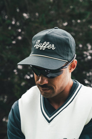 5 PANEL POLO CAP/PAR 97 GOLF GREEN