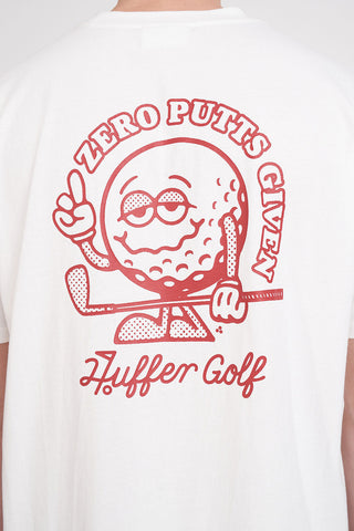 BLOCK TEE 220/ZERO PUTTS CHALK