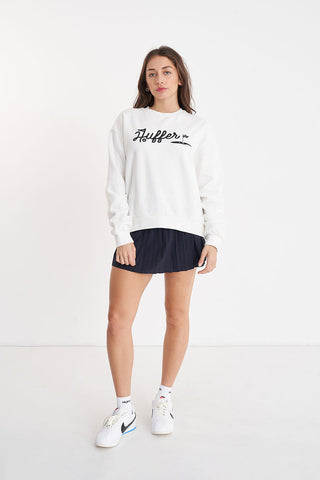 SLOUCH CREW 350/ON PAR CHALK