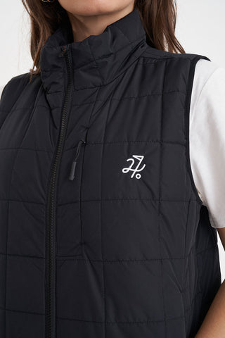 WMNS LOW LOFT VEST/PAR 97 BLACK