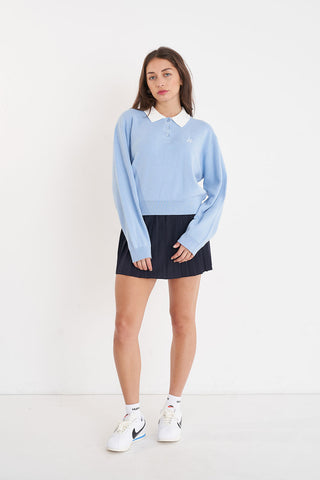 FIELD RUGBY KNIT CLUB BLUE