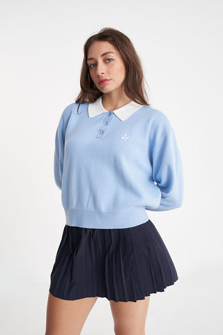 FIELD RUGBY KNIT CLUB BLUE