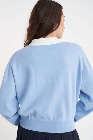 FIELD RUGBY KNIT CLUB BLUE