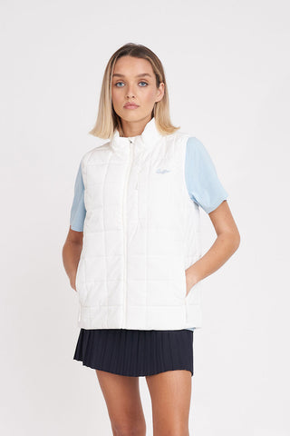 WOMENS DRIVER VEST CHALK