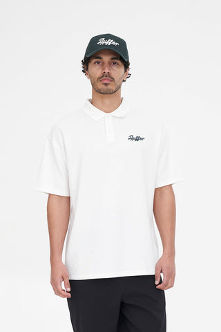 PAR SS POLO/CLEAN CHALK