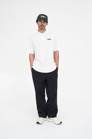PAR SS POLO/CLEAN CHALK