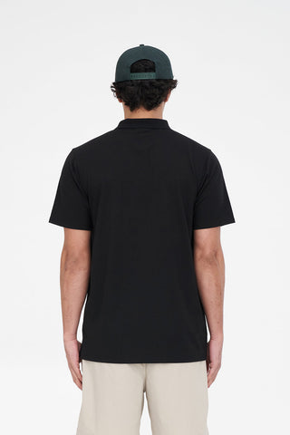 TECH CLASSIC SS POLO BLACK