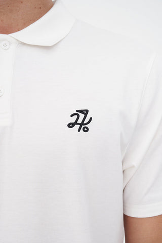TECH CLASSIC SS POLO CHALK