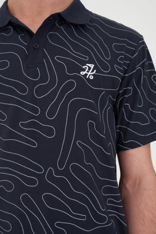 TECH PANEL CLASSIC POLO/PUPUKE NAVY