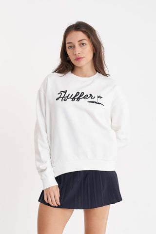 SLOUCH CREW 350/ON PAR CHALK