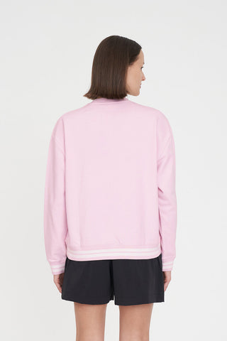 WOMENS CLUB RELAX CREW/LEGACY PETAL